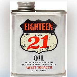 18.21 Man Made Hair, Skin & Beard Oil — Sweet Tobacco